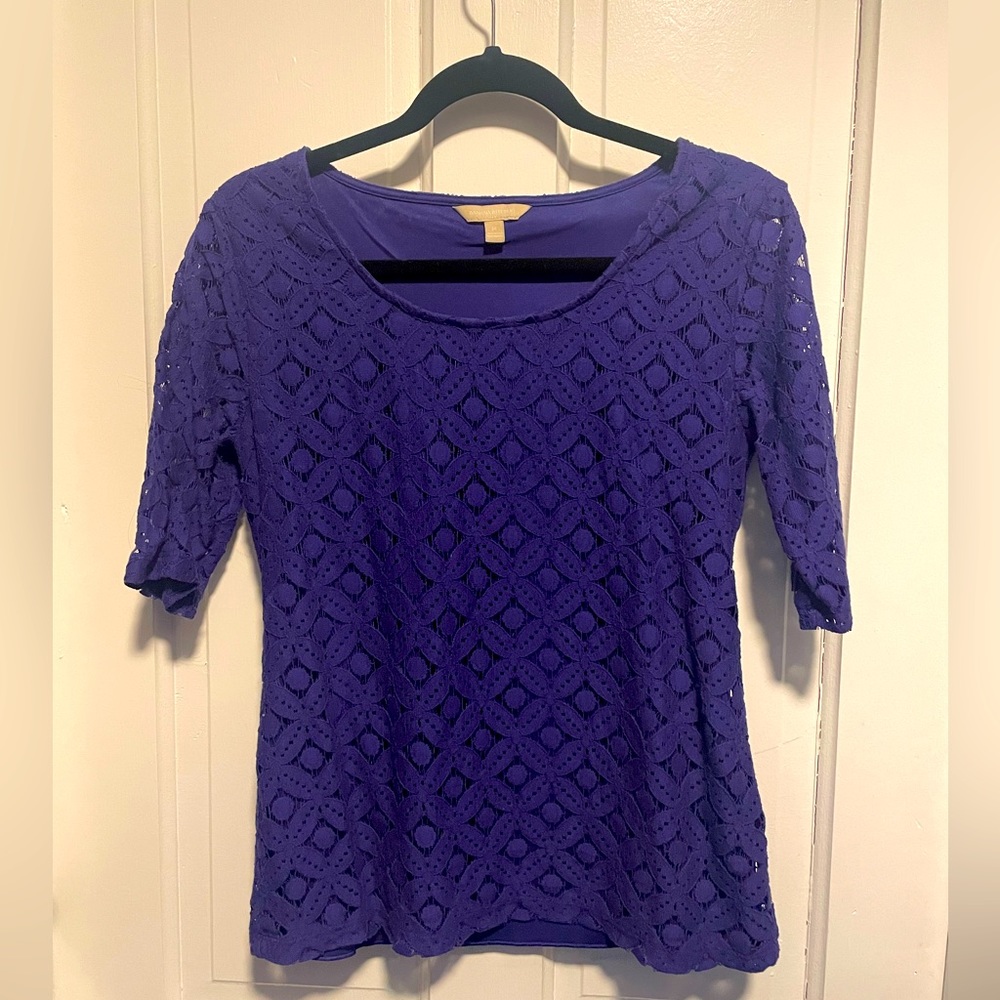 Banana Republic Lace Top, M